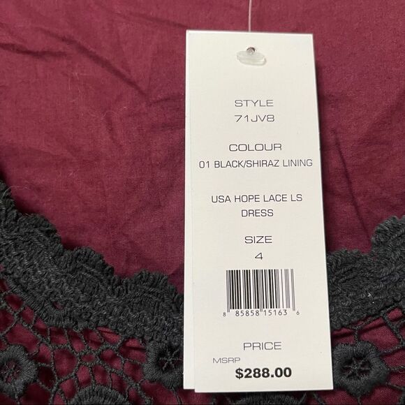 NWT FRENCH CONNECTION USA Hope Lace Dress size 4 - Picture 12 of 12